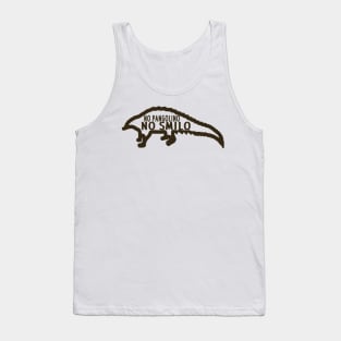 No pangolin smile love nature picture vibes animal Tank Top